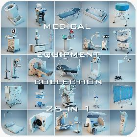 Medical Equipment Collection 25 in 1